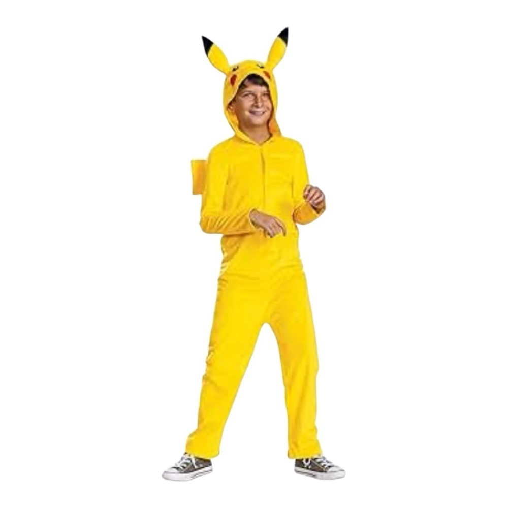 Kids Pokémon Yellow Pikachu Costume SZ 14-16 or XL